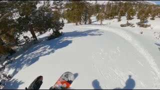 Kirkwood Snowboarding POW Day | 4K POV | Mar.2022