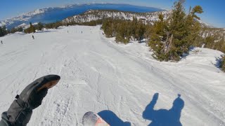 Heavenly Snowboarding | 4K POV | Feb.2022