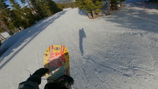 Northstar Snowboarding | 4K POV | Jan.2022