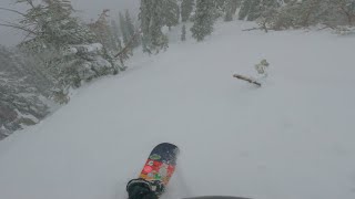 Kirkwood Snowboarding POW DAY | 4K POV | Day 4...