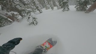 Kirkwood Snowboarding POW DAY | 4K POV | Day 3...