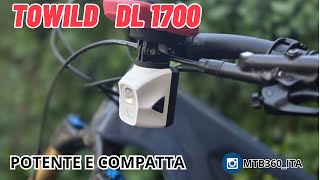 Towild DL1700: Faro Potente e Compatto per bici