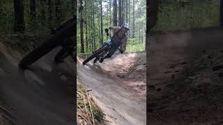 Snail Trail Gorba. No brakes on the last left...