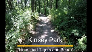 Kinsey Park MTB trail - 'Lions and Tigers and...