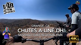 MTB Riding Chutes A-Line At The Oaks, July 6,...
