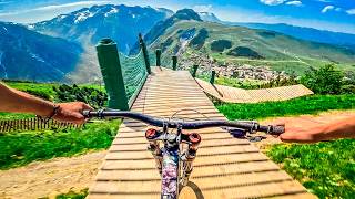 UNFASSBAR STEIL!  - Les 2 Alpes BIKEPARK...