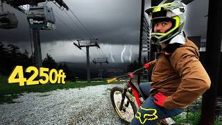 Caught On The Mountain During A Wild...