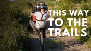 Exploring New Bike Trails in Caerphilly