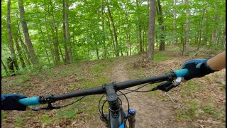 Mountain Biking Lake Shelbyville Trail...