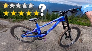 I Test My New Downhill Bike On Whistlers...