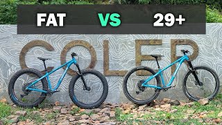 experiMENTAL: FAT vs 29+ Tires on the Corvus...