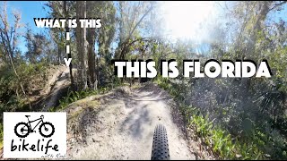 Riding North Creek Trail - Alafia River State...