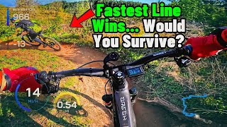 Fast times on Highline  #mtb #mountainbiking ...