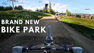 Red Bike Park is New - But the Riding around...