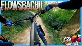 Back in FLOWSBACH with @JayRidesTrails //...