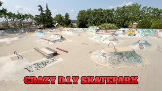 THE CRAZIEST D.I.Y SKATEPARK EVER!