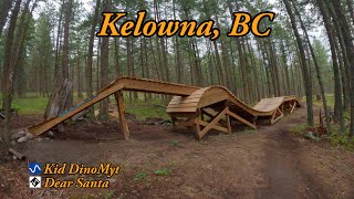 Best expert MTB trails in Kelowna, BC - Dear Santa