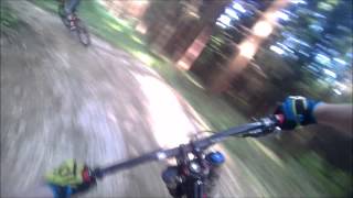 Bike aréna Vsetín - Červený trail (HD)