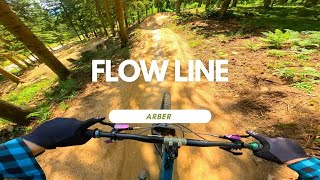 Flow Line Bikepark Arber Trail Review ganze...