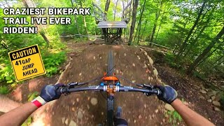 41 Gap Jumps and Drops in one trail! |...