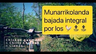 Bajada completa eMTB de Munarrikolanda por los...
