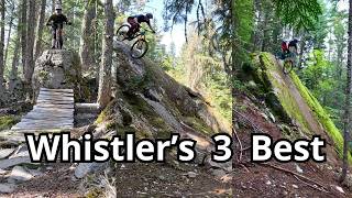The Best Gnarly Whistler Westside Slab Trails...