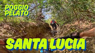 il sentiero più lungo di Poggio Pelato: SANTA...