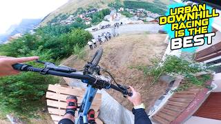 THIS IS WHY URBAN MTB DOWNHILL RACING IS THE BEST!