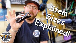 Bicycle Stem Sizes Explained!