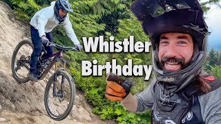 I invited Seth to Whistler for his 40th...