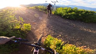 The Top of Red Mountain Bike Park is something...