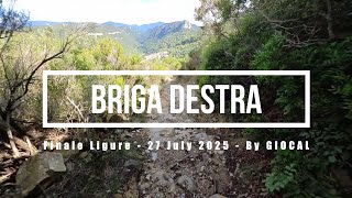 Finale Ligure eMTBing - Trail Briga Destra