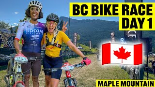 We're Racing BC BIKE RACE!  (Day 1 Maple Mountain)