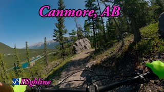 This scenic MTB trail in Canmore, AB is worth...