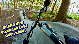 SHORT LAPS HUGE GRINS, NEW BIKEPARK IS PRETTY FUN!