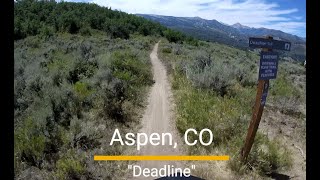 Aspen Sky Mountain Park MTB trail - 'Deadline'