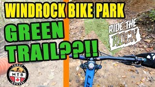 Windrock Bike Park Green Trail