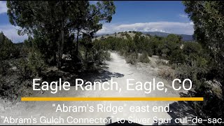 Eagle Ranch MTB trail - 'Abram's Ridge' east end