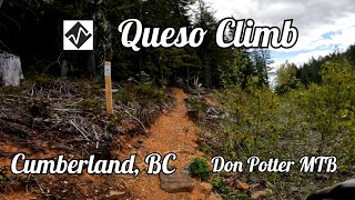 Queso Climb in Cumberland, BC