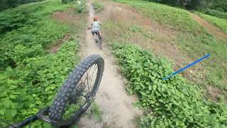 Backyard jump line