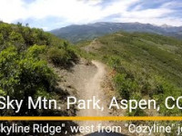 Aspen Sky Mountain Park MTB trail - 'Skyline...
