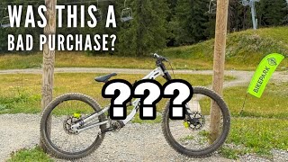 Testing My NEW Downhill Bike at This INSANE...