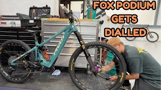 FOX PODIUM TESTING - DIALLED IN