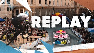 Incredible Urban Downhill Racing through the...