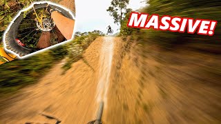 Can I Clear One Of The BIGGEST MTB Jump Lines...