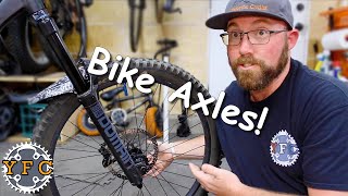 Let's Talk Bike Axles!
