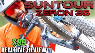 $99 Dollar SR Suntour Zeron 35: Realtime Review!
