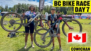 She Crashes Right Before the Finish Line!  (BC...