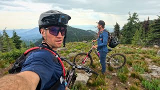 Riding the Seven Summits Trail in the...