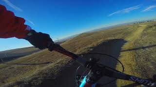 Erie Singletrack: Green line.